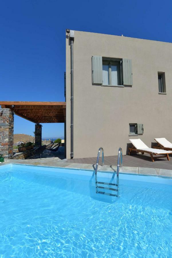 Luxurious 2019Blt Seaview Villa Wth Swimming Pool Korissia  Экстерьер фото