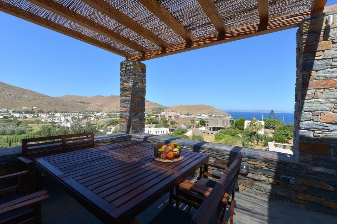 Luxurious 2019Blt Seaview Villa Wth Swimming Pool Korissia  Экстерьер фото