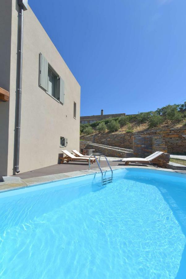 Luxurious 2019Blt Seaview Villa Wth Swimming Pool Korissia  Экстерьер фото